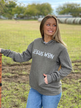 Load image into Gallery viewer, Jesus Won Hoodie