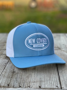 Colombia Blue/White Trucker